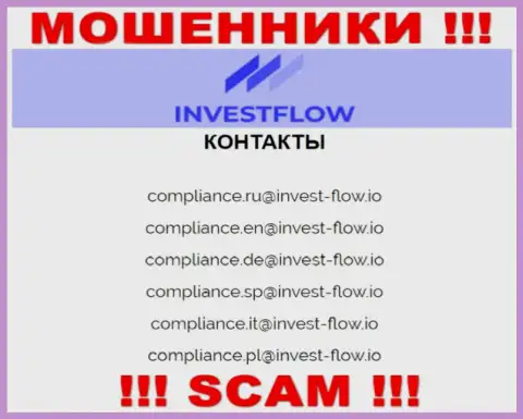 Связаться с internet-мошенниками Invest Flow сможете по данному е-мейл (инфа взята была с их портала)