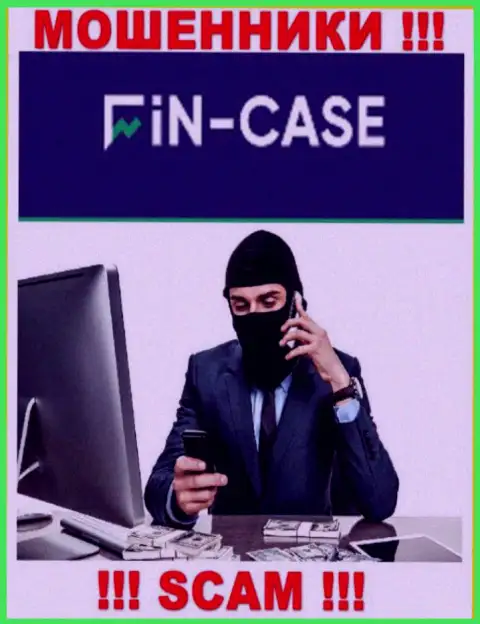 Не стоит доверять ни единому слову агентов FinCase, они интернет обманщики