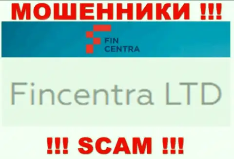 На официальном сайте Фин Центра говорится, что этой компанией управляет Fincentra LTD