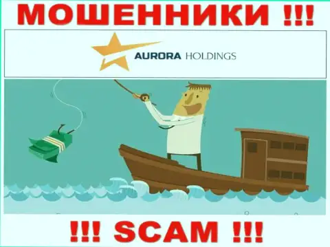 Не соглашайтесь на уговоры работать с компанией AuroraHoldings Org, помимо прикарманивания вложенных денежных средств ждать от них нечего