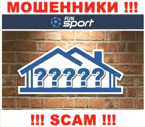 В Fun Sport Bet безнаказанно крадут вложенные деньги, скрывая информацию касательно юрисдикции