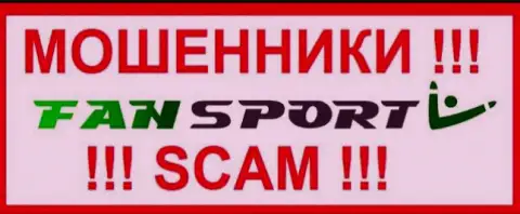 Логотип МОШЕННИКА Фан-Спорт Ком