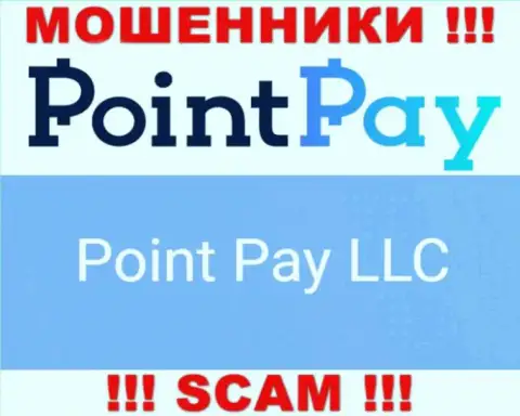 Юридическое лицо internet-лохотронщиков ПоинтПэй - это Point Pay LLC, инфа с сайта мошенников