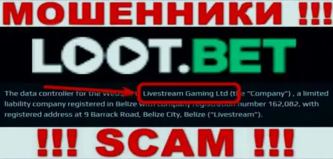 Вы не сохраните собственные денежные средства связавшись с организацией Livestream Gaming Ltd, даже в том случае если у них есть юридическое лицо Livestream Gaming Ltd