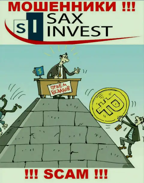 Сакс Инвест не внушает доверия, Инвестиции - это именно то, чем промышляют данные мошенники
