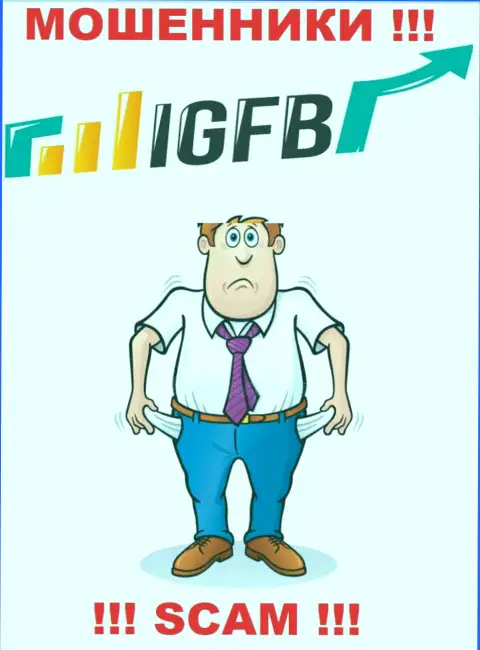Мошенники IGFB делают все, чтобы затянуть в свой капкан побольше биржевых игроков