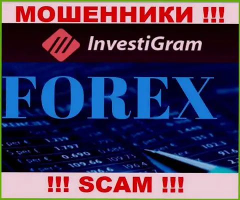 Forex это вид деятельности мошеннической организации ИнвестиГрам