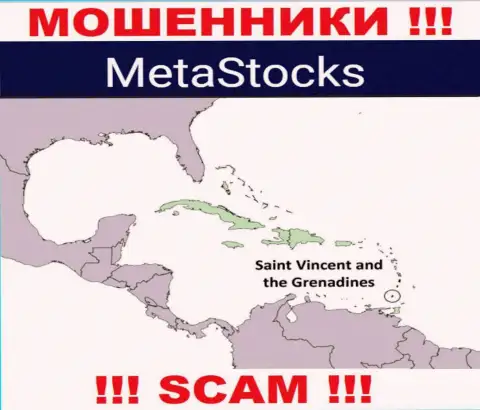 Из компании MetaStocks денежные активы вывести нереально, они имеют офшорную регистрацию: Сент-Винсент и Гренадины