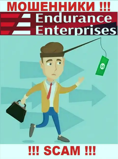 Весьма рискованно верить интернет ворам из организации Endurance Enterprises, которые требуют погасить налоги и проценты