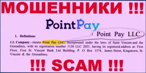 Point Pay LLC - это организация, владеющая махинаторами Поинт Пэй