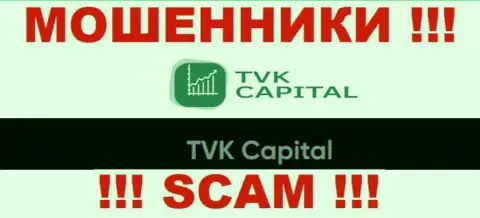 ТВК Капитал - это юридическое лицо кидал TVKCapital Com