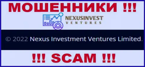 Nexus Invest - это internet мошенники, а владеет ими Nexus Investment Ventures Limited