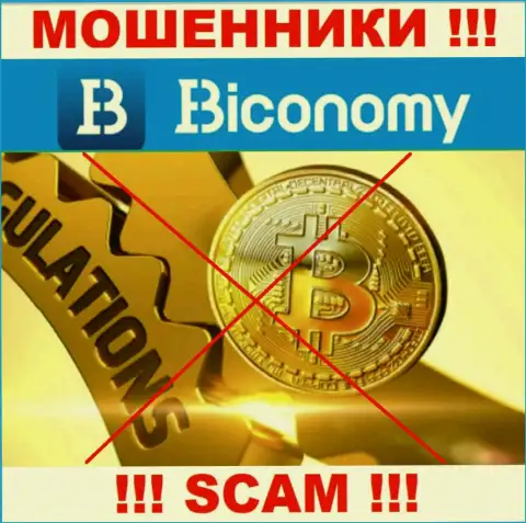 У организации Biconomy Ltd, на сайте, не представлены ни регулятор их деятельности, ни лицензия