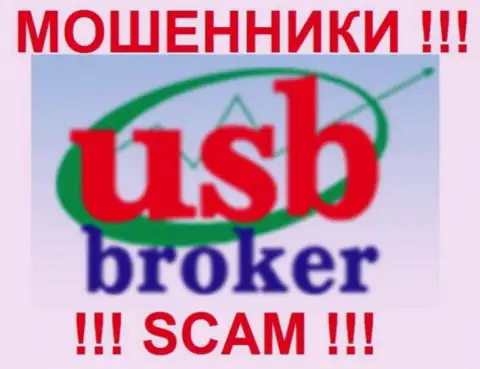 Лого мошеннической forex организации Усб брокер